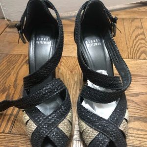 Stewart Weitzman high heel open toe sandal
